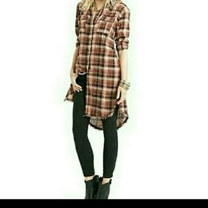 Free people shirt dress S